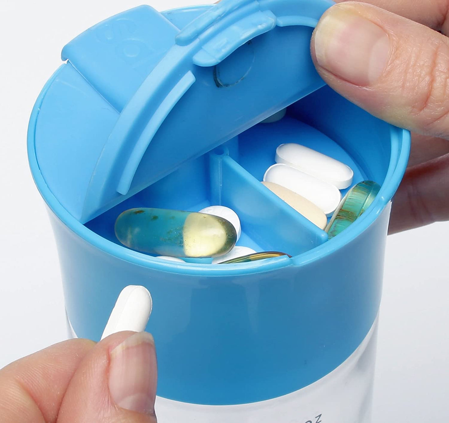 Sabi Carafe Pill Box + Water Bottle