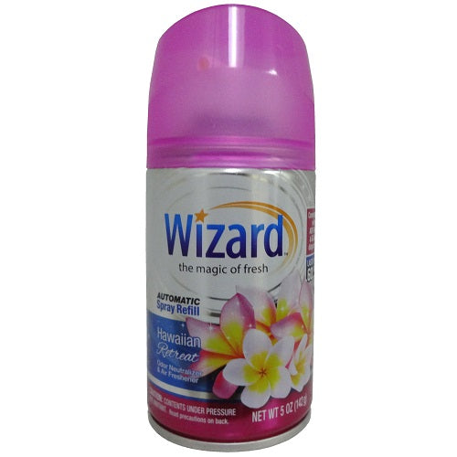 Wizard The Magic of Fresh Odor Neutralizer & Air Freshener Automatic Spray Refill 5oz.