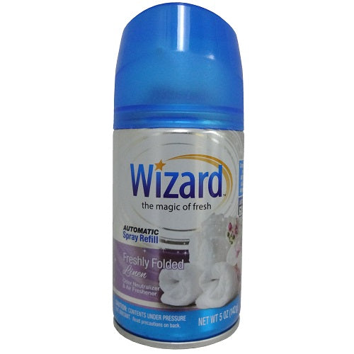 Wizard The Magic of Fresh Odor Neutralizer & Air Freshener Automatic Spray Refill 5oz.
