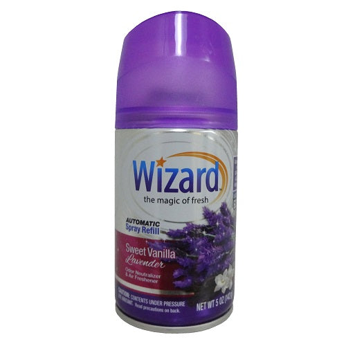Wizard The Magic of Fresh Odor Neutralizer & Air Freshener Automatic Spray Refill 5oz.