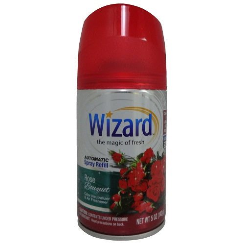 Wizard The Magic of Fresh Odor Neutralizer & Air Freshener Automatic Spray Refill 5oz.
