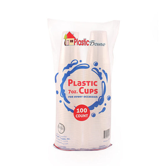 Assorted Disposable Plastic Cups (Package May Vary)