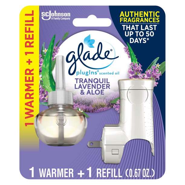 Glade PlugIns Scented Oil Starter Kit (Warmer & Refill)