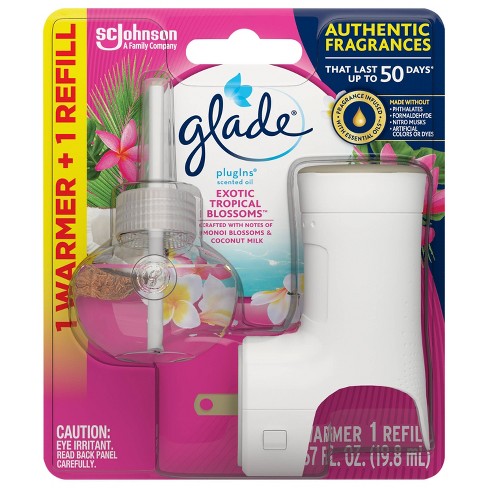Glade PlugIns Scented Oil Starter Kit (Warmer & Refill)