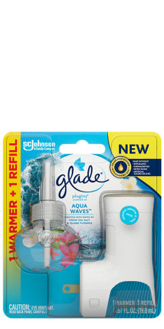 Glade PlugIns Scented Oil Starter Kit (Warmer & Refill)