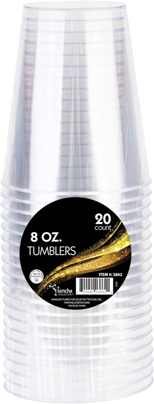 Disposable Tumblers - Tall Clear