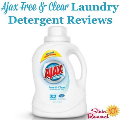 Ajax Laundry Liquid Detergent