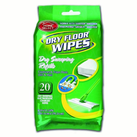 Home Select Floor Wipes 20cT