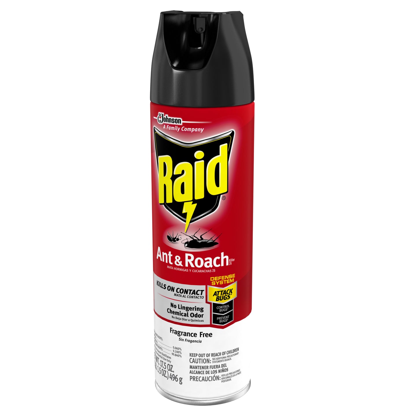 Raid Ant & Roach Killer Spray 17.5oz