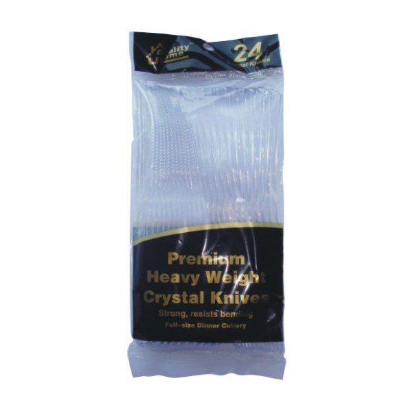 Premium Heavy Weight Plastic Cutlery 24CT