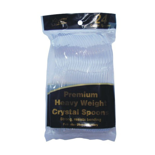 Premium Heavy Weight Plastic Cutlery 24CT