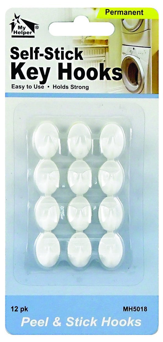 My Helper Self-Stick Hooks (Package May Vary)