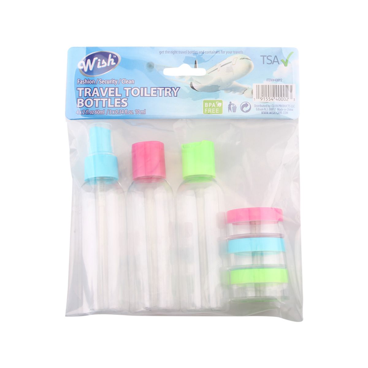 Wish Toiletry Bottle Set