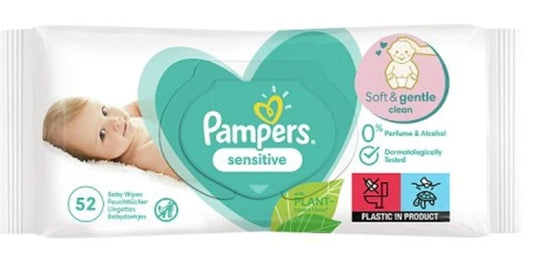 Pampers Baby Wipes 52ct Refill (Package May Vary)