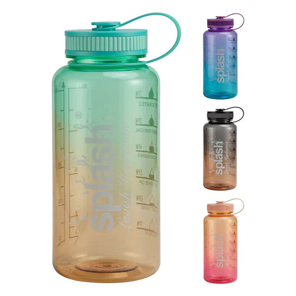 Splash Plastic Water Bottle