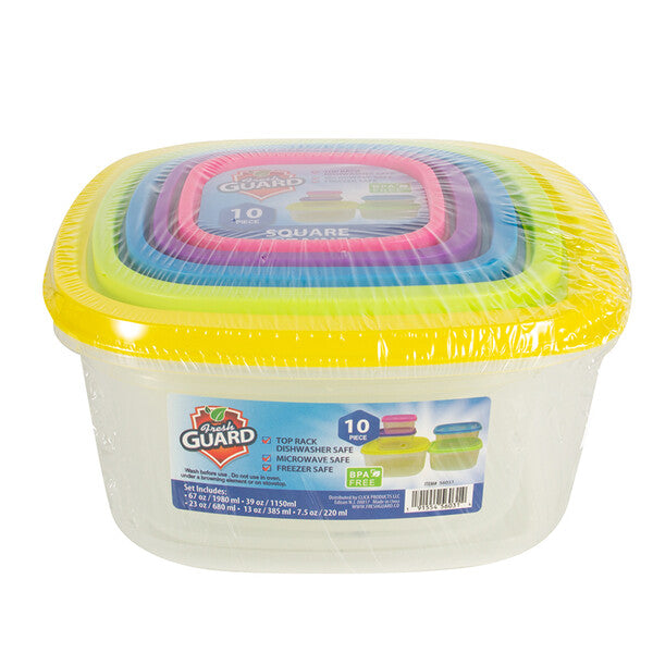 Fresh Guard Plastic Container Set