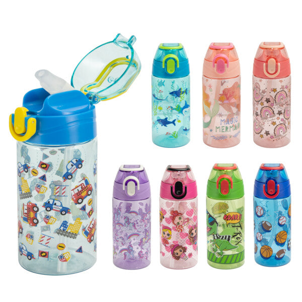 Splash Plastic Water Bottle