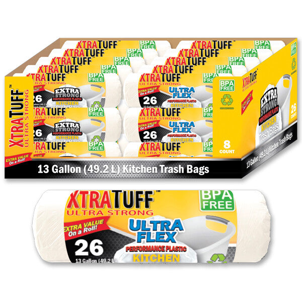 XTRATUFF Ultra Flex Trash Bags