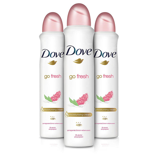 Dove Anti-Perspirant Body Spray 250mL(Package May Vary)
