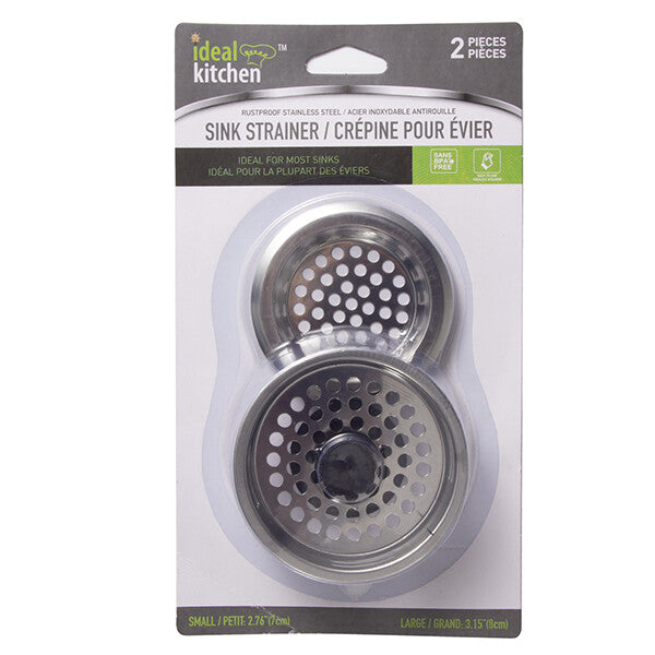 Ideal Kitchen Sink Strainer Stainless Steel