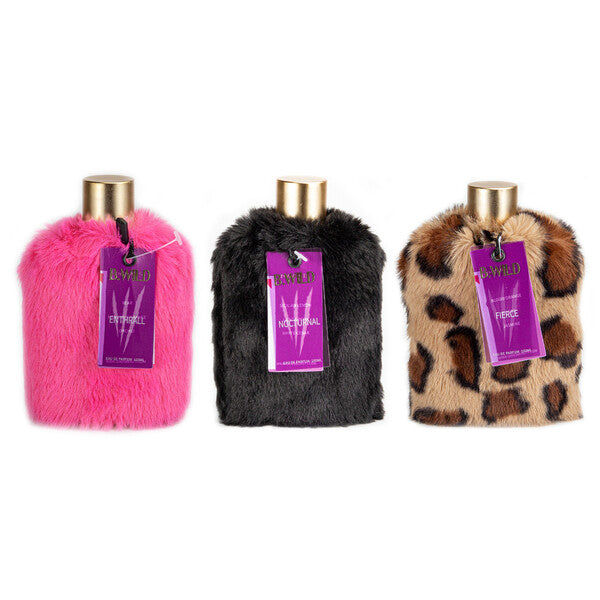 Ladies Fragrance FURRY SINGLES Assorted Case B.WILD