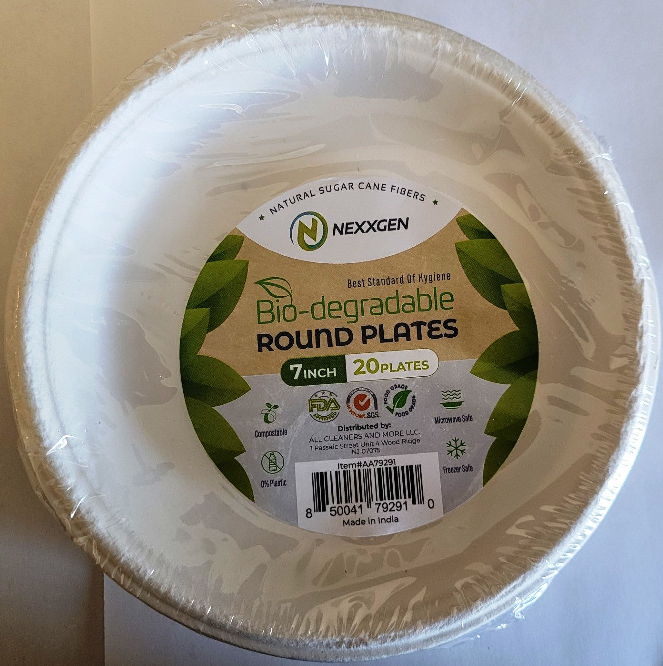 NEXXGEN Bio-degradable Disposable Plates