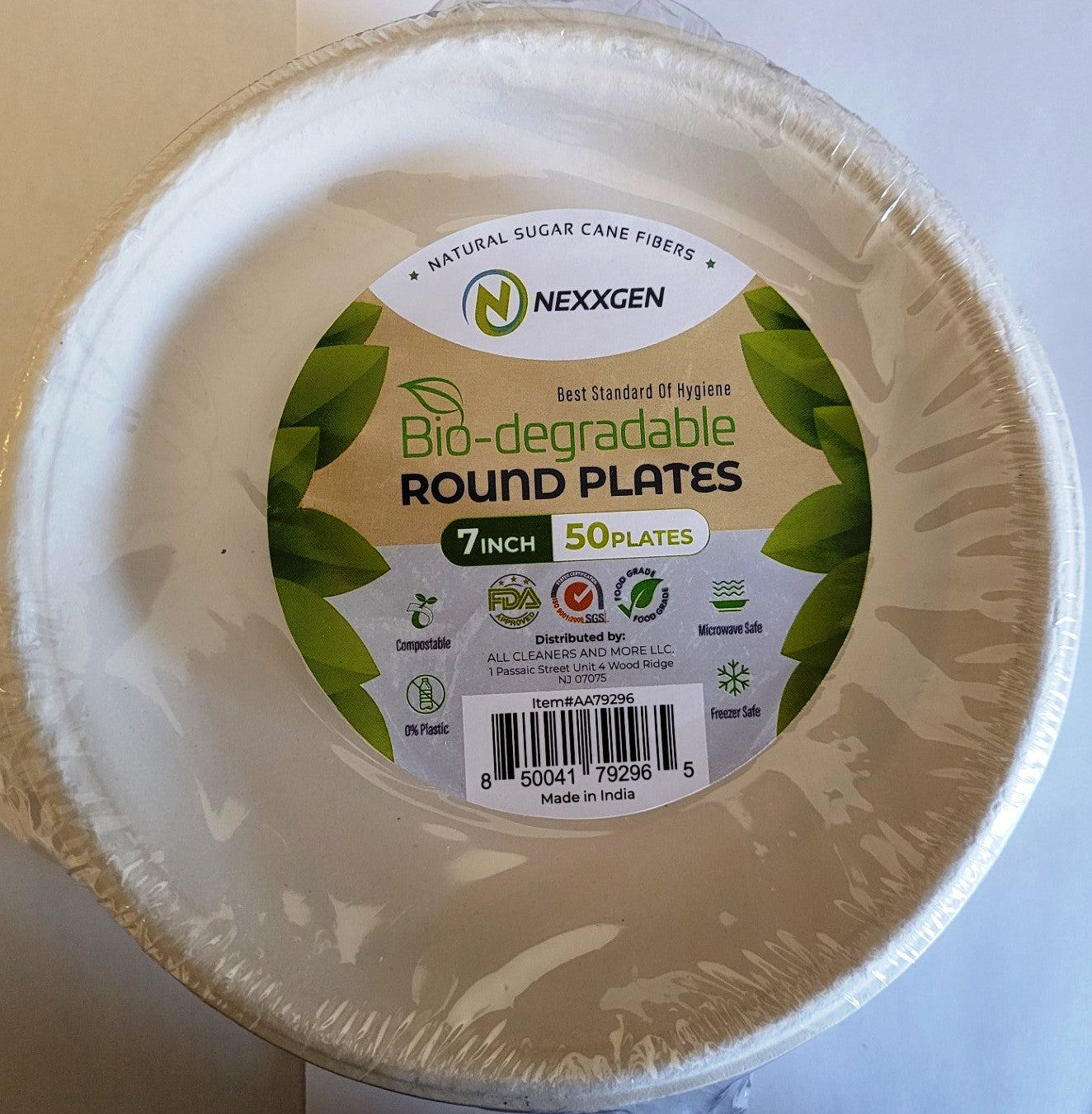 NEXXGEN Bio-degradable Disposable Plates
