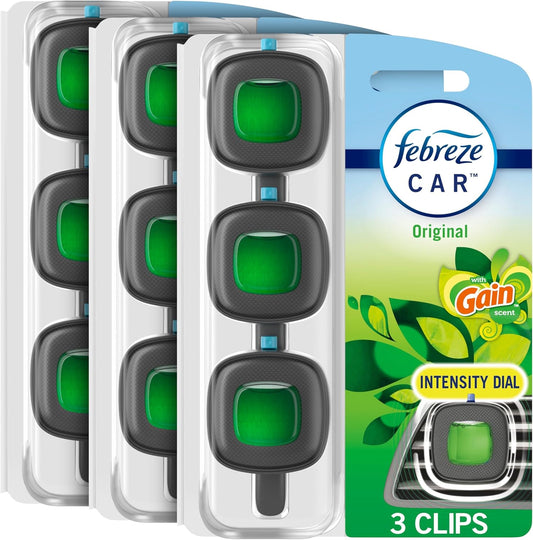 Febreze Car Vent Clips Air Freshener 3's