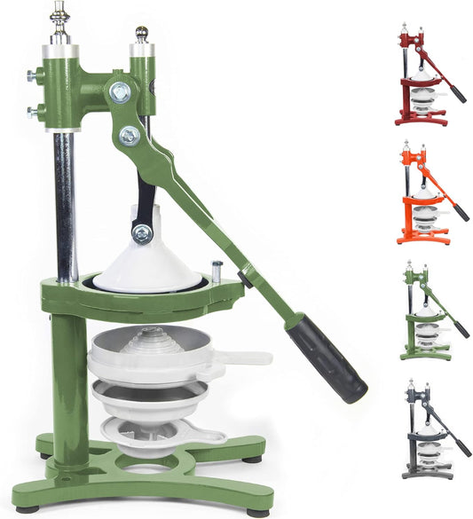 Zaksenberg Stainless Steel Super Heavy Duty Cast Iron Juicer