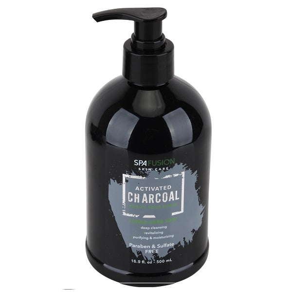 Spa Fusion Hand Soap 16.9oz - Activated Charcoal