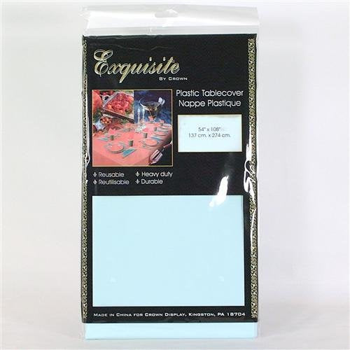 Exquisite Plastic Table Cover 54"x108"
