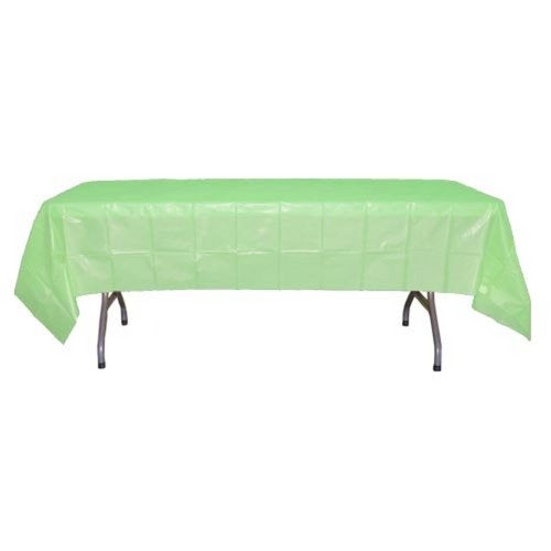 Exquisite Plastic Table Cover 54"x108"
