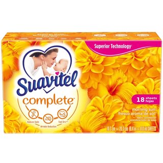 Suavitel Complete Dryer Sheets 18CT
