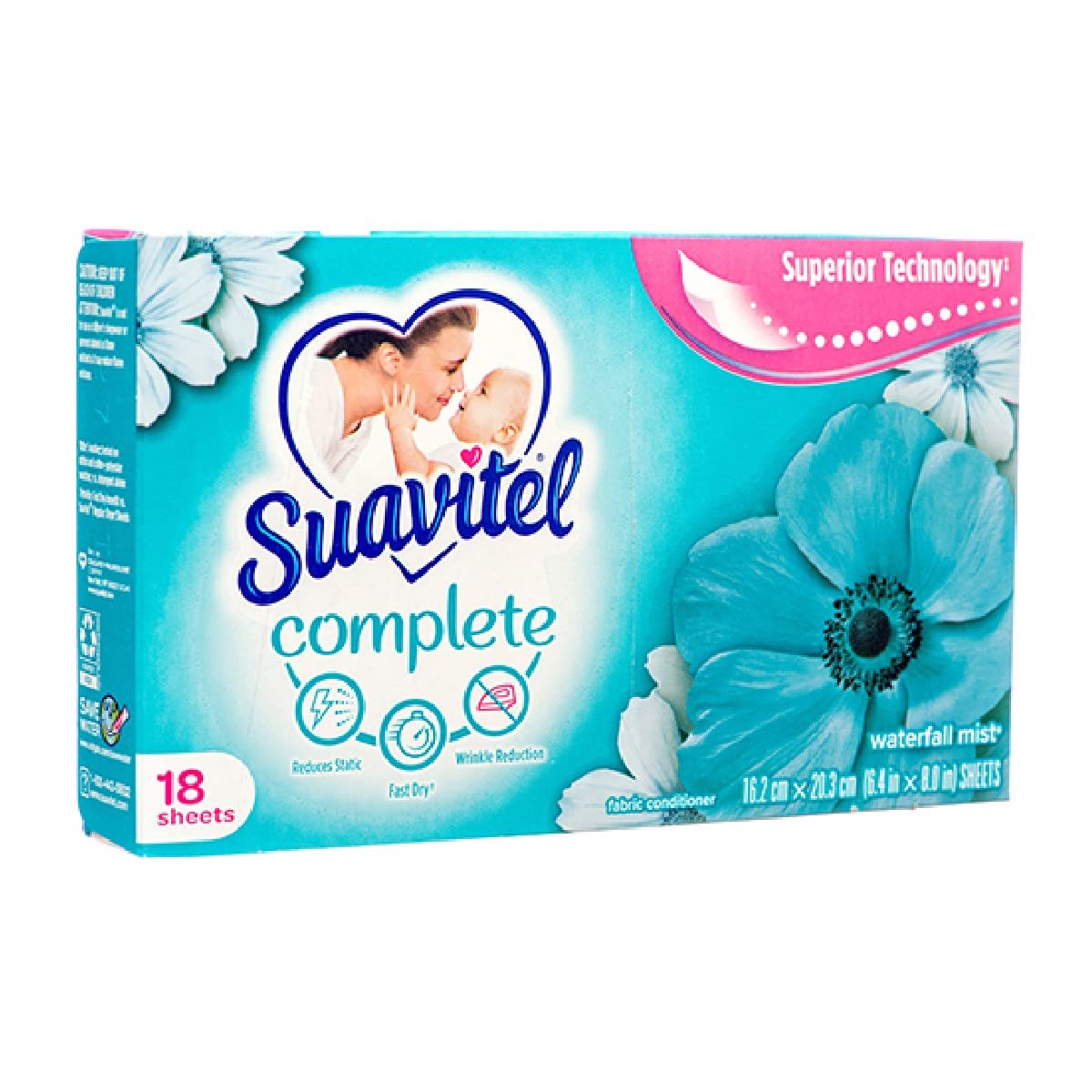 Suavitel Complete Dryer Sheets 18CT