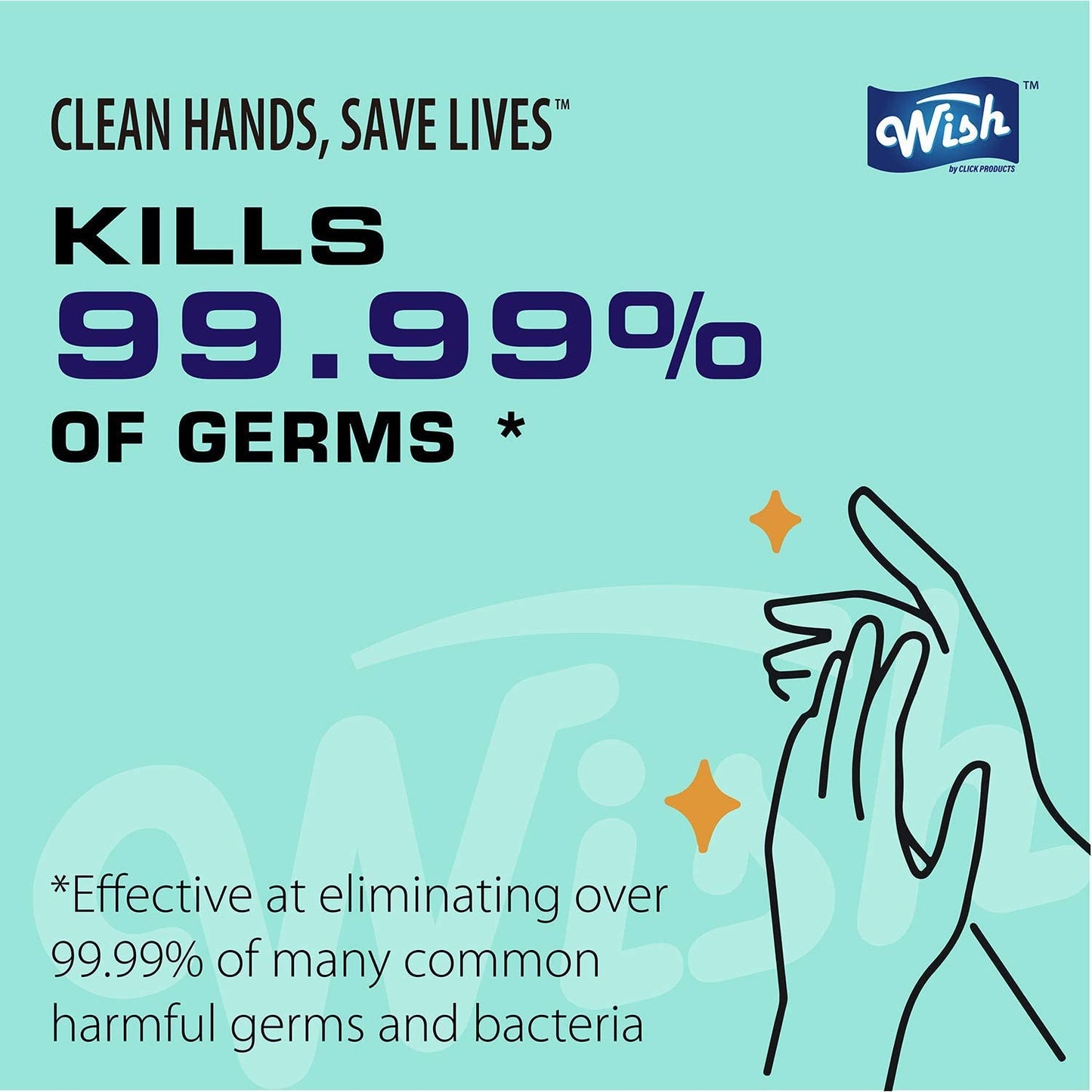 Wish Advanced Hand Sanitizer (Package May Vary)