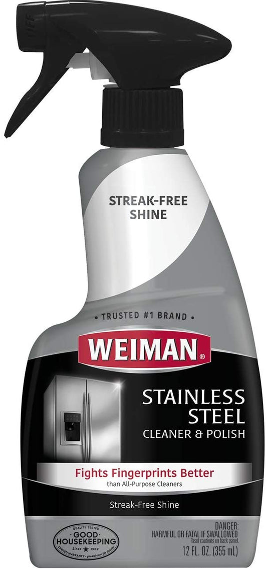WEIMAN Stainless Steel Cleaner & Polish 12oz.
