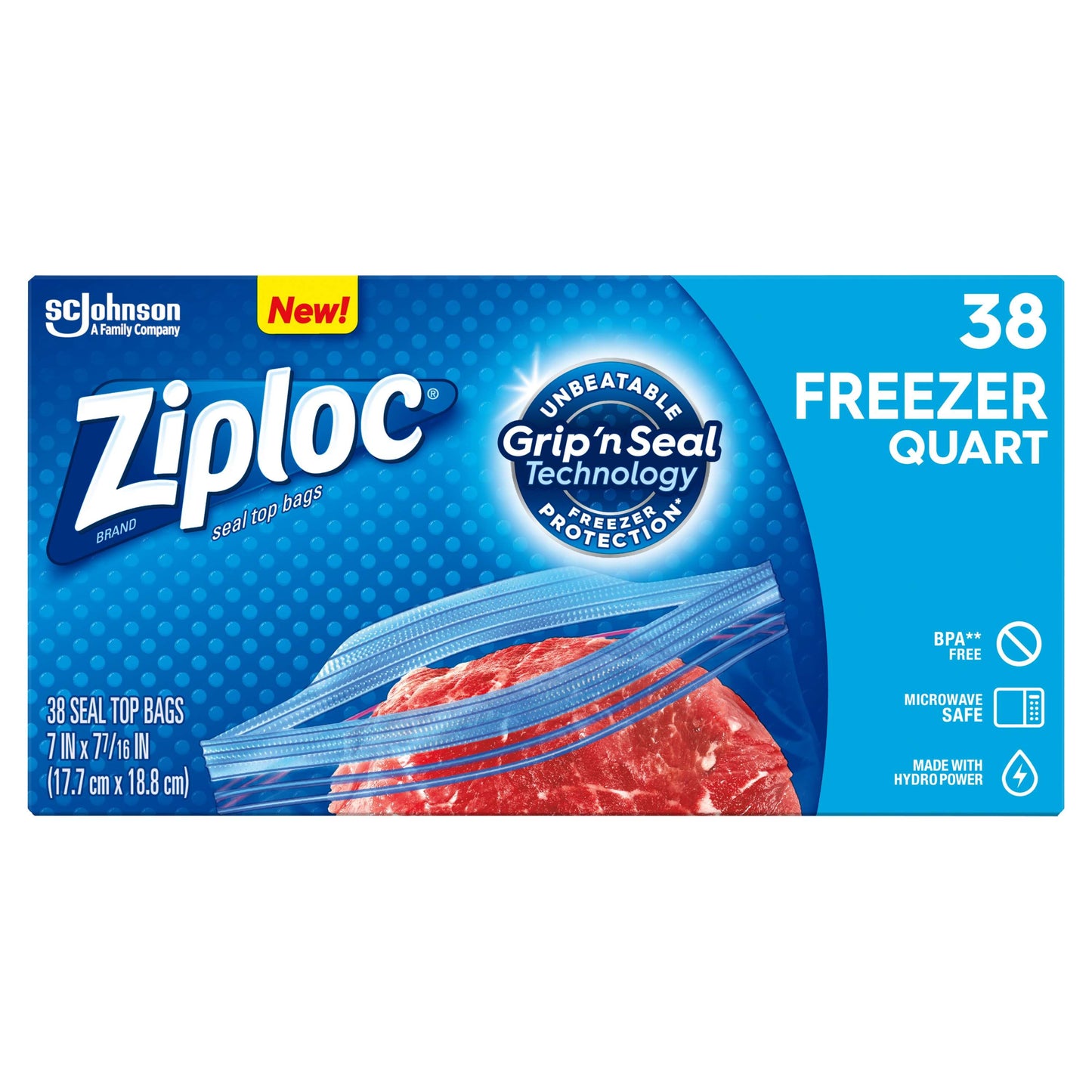 Ziploc Grip 'n Seal Storage Bags