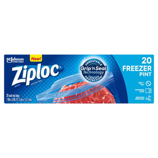 Ziploc Grip 'n Seal Storage Bags