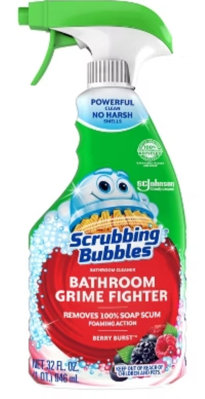 Scrubbing Bubbles Bathroom Cleaner