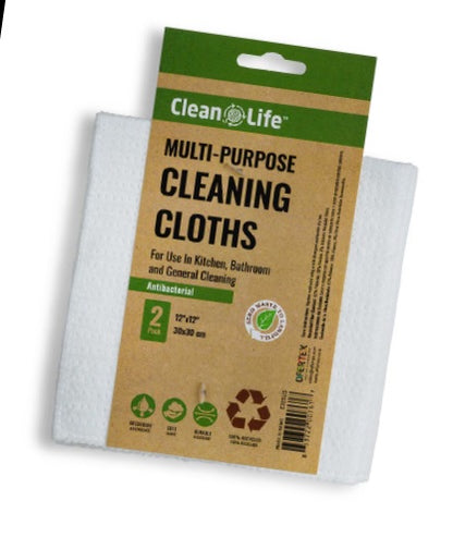 Ofertex Clean Life Antibacterial Cleaning Cloths (Package May Vary)