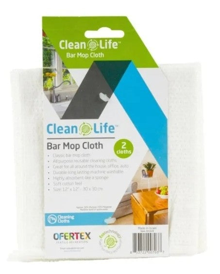Ofertex Clean Life Antibacterial Cleaning Cloths (Package May Vary)