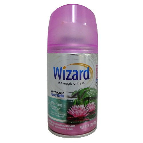 Wizard The Magic of Fresh Odor Neutralizer & Air Freshener Automatic Spray Refill 5oz.
