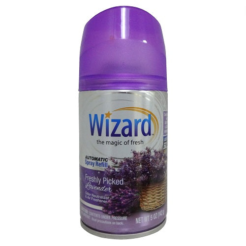 Wizard The Magic of Fresh Odor Neutralizer & Air Freshener Automatic Spray Refill 5oz.