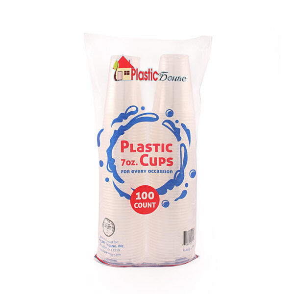 Assorted Disposable Plastic Cups