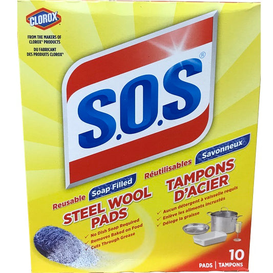 S.O.S Steel Wool Soap Pads