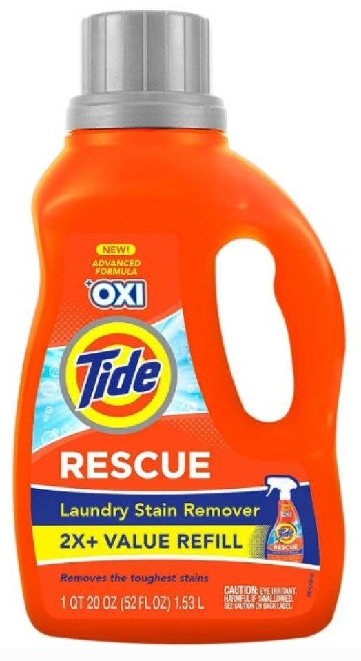 Tide Rescue Laundry Stain Remover 52oz.