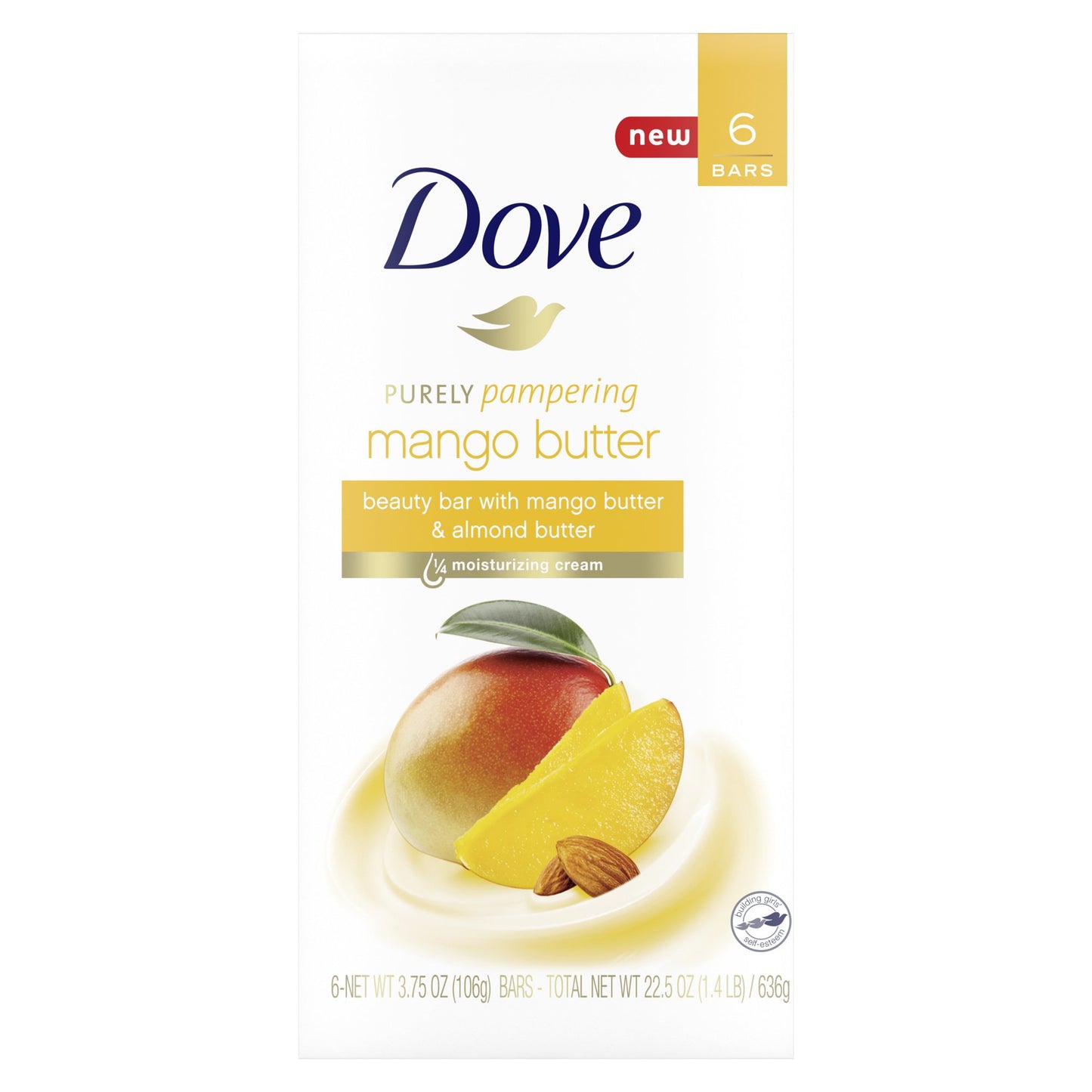 Dove Soap Bar 6pk (Package May Vary)