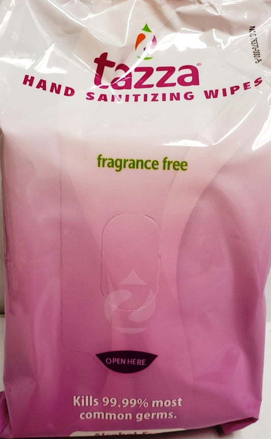 Tazza Hand Sanitizing Wipes 160ct Alcohol & Fragrance Free