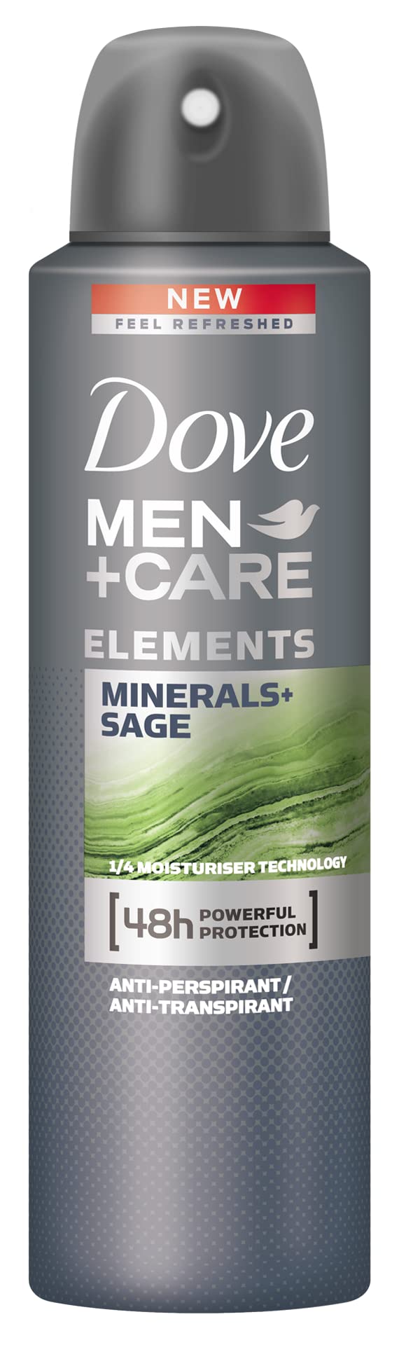 Dove Men+Care Anti-Perspirant Body Spray 250mL (Package May Vary)