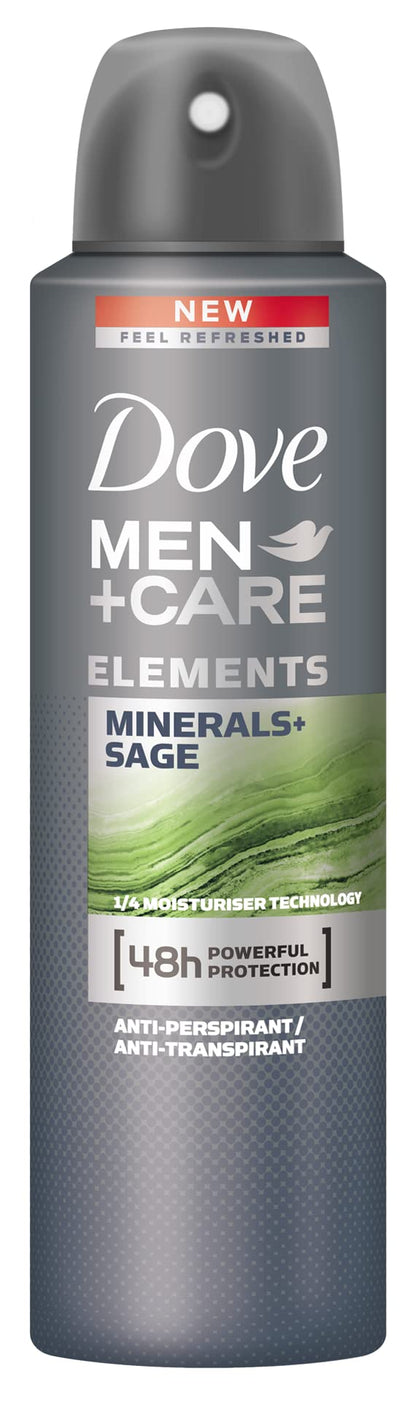 Dove Men+Care Anti-Perspirant Body Spray 250mL (Package May Vary)